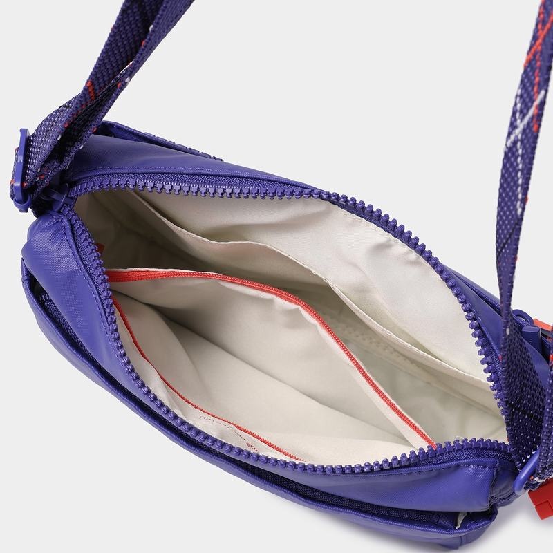 Royal Blue Women's Hedgren Eye Shoulder Bags | RDM5211MN