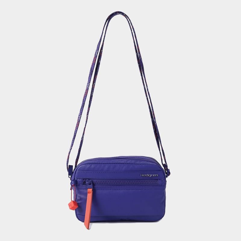 Royal Blue Women's Hedgren Maia Crossbody Bags | ATU4874QB