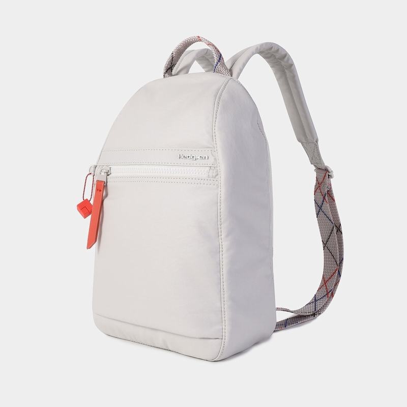 White Grey Women's Hedgren Vogue Backpacks | JHI7414LF